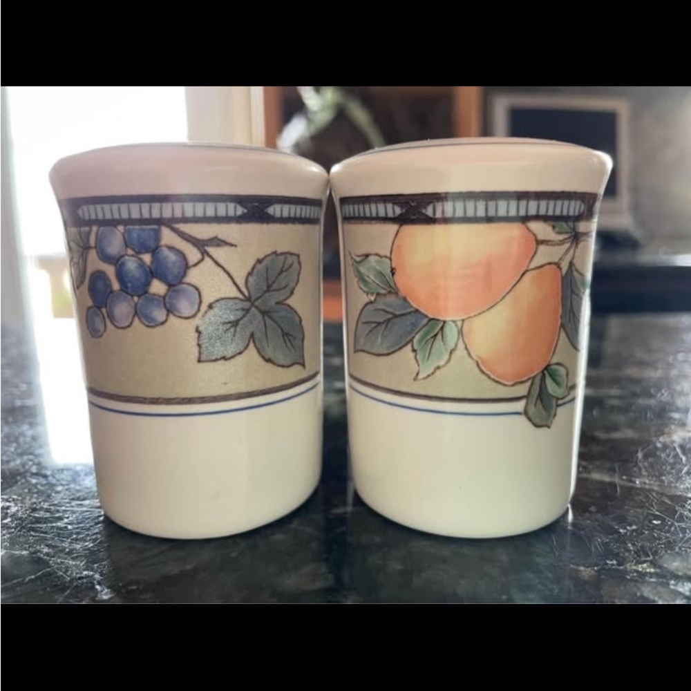 Fruit Pattern Ceramic Mugs